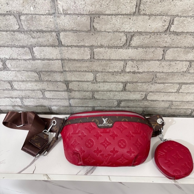 Leather Embossing Luxury Messenger Bags