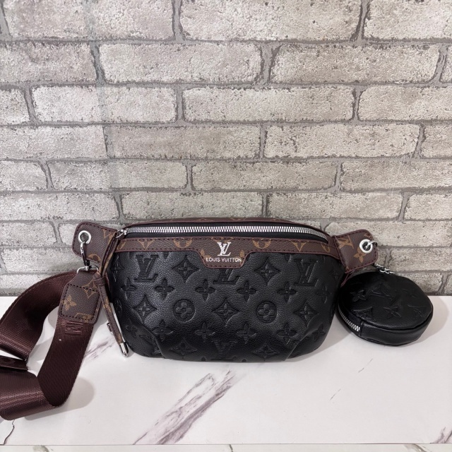 Leather Embossing Luxury Messenger Bags