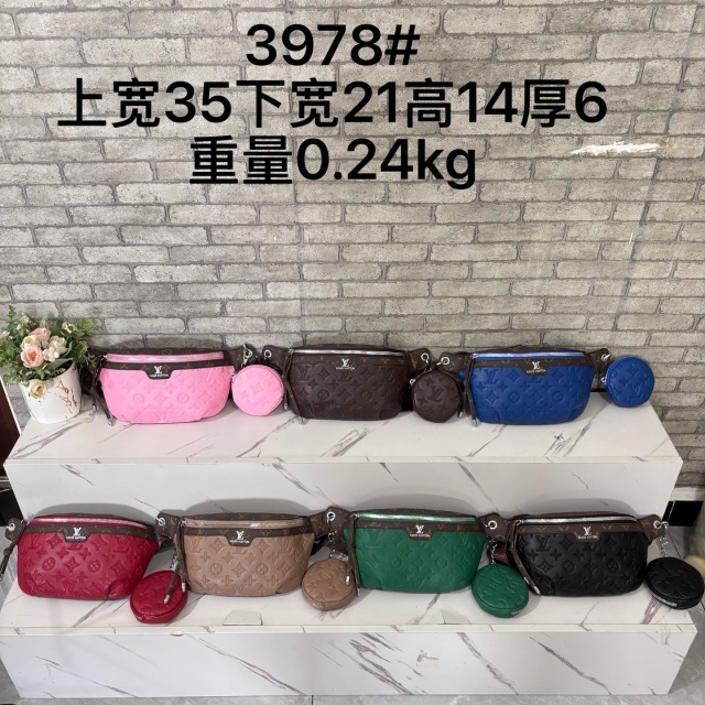 Leather Embossing Luxury Messenger Bags