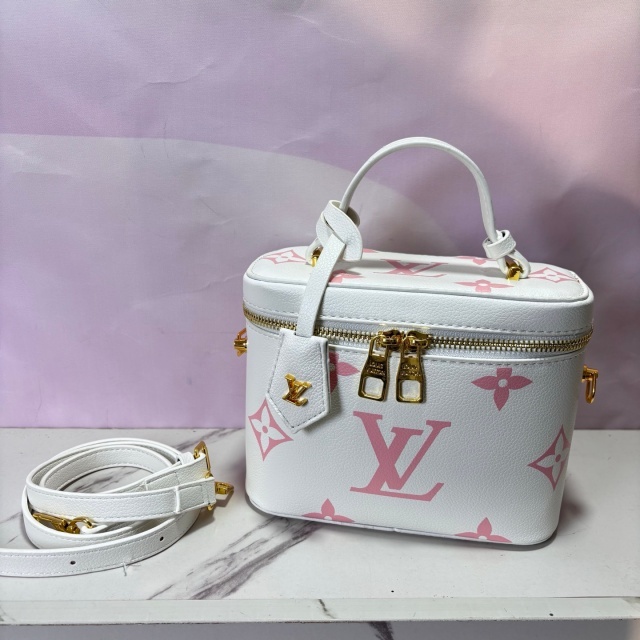 Luxury Fashion Leather Printed Women Makeup Bags