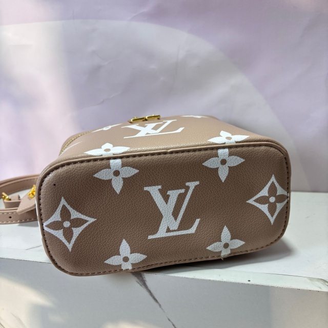 Luxury Fashion Leather Printed Women Makeup Bags