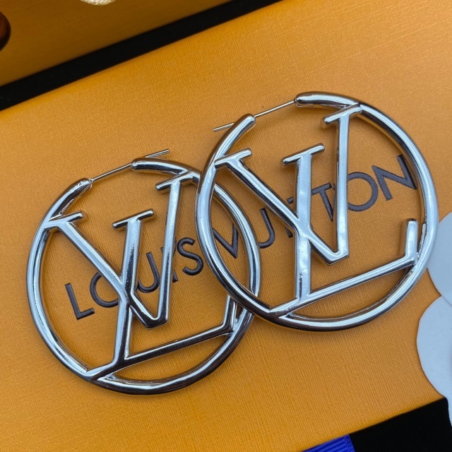 Chic Round Letter Earrings