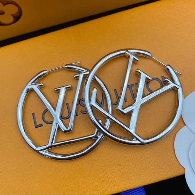 Chic Round Letter Earrings