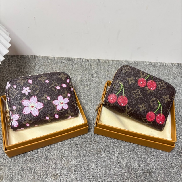 Leather Printed Luxury Women Purses