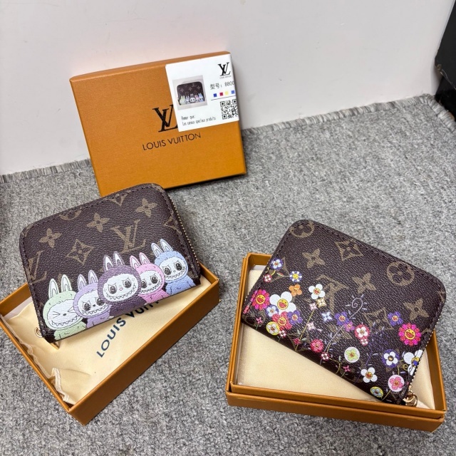 Leather Printed Luxury Women Purses