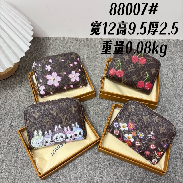 Leather Printed Luxury Women Purses