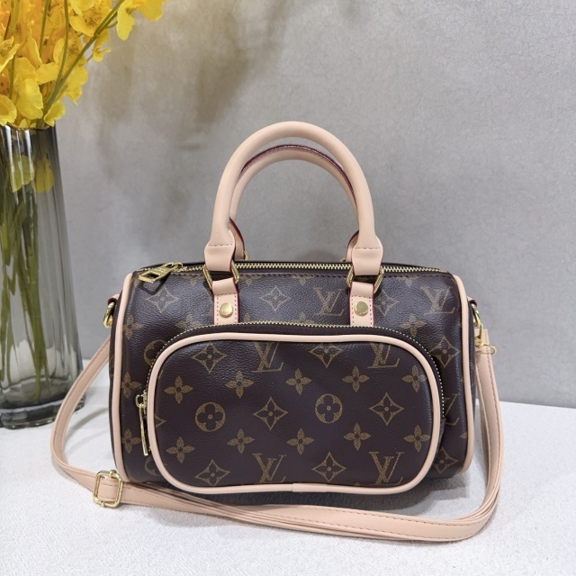 Leather Printed Women Crossbody Boston Bags