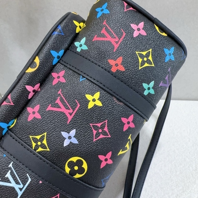 Leather Printed Women Crossbody Boston Bags