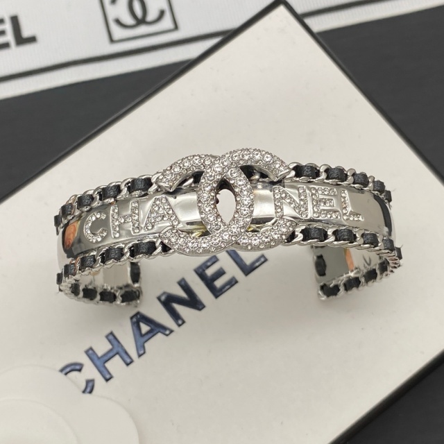 Meticulously Set Diamond Open Cuff
