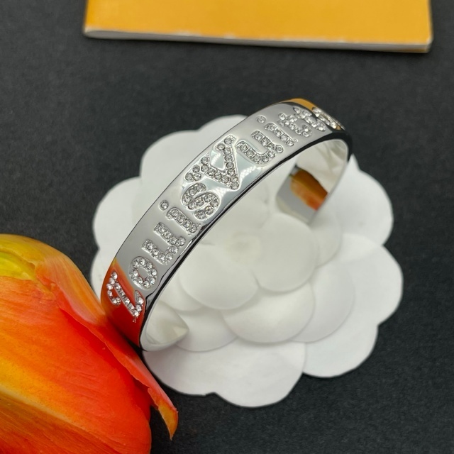 Meticulously Set Diamond Open Cuff