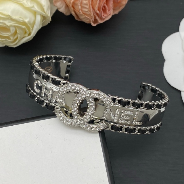 Meticulously Set Diamond Open Cuff