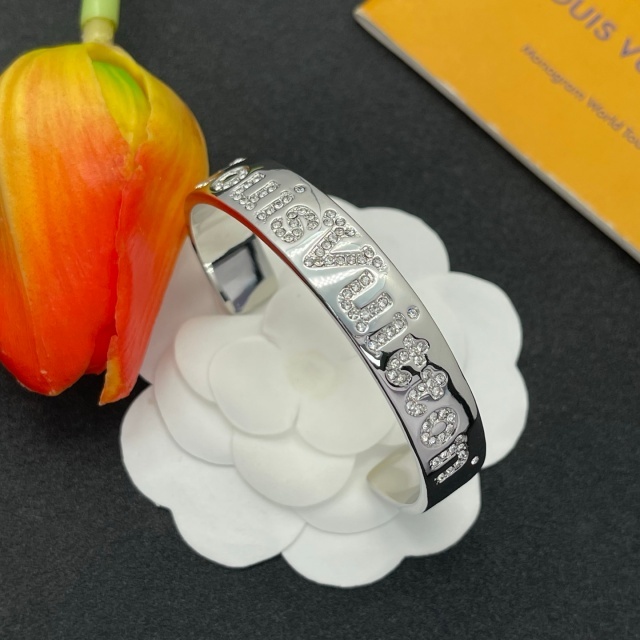 Meticulously Set Diamond Open Cuff