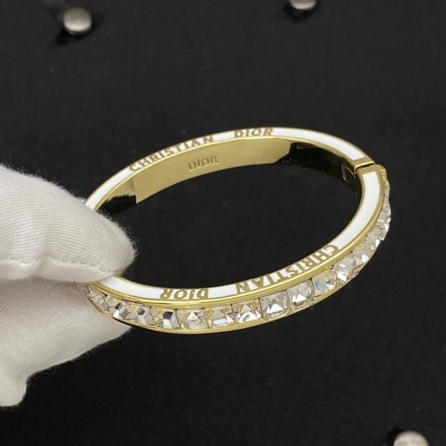 Meticulously Set Diamond Hinge Bangle