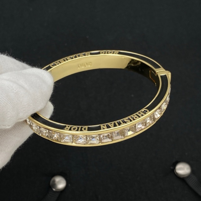 Meticulously Set Diamond Hinge Bangle