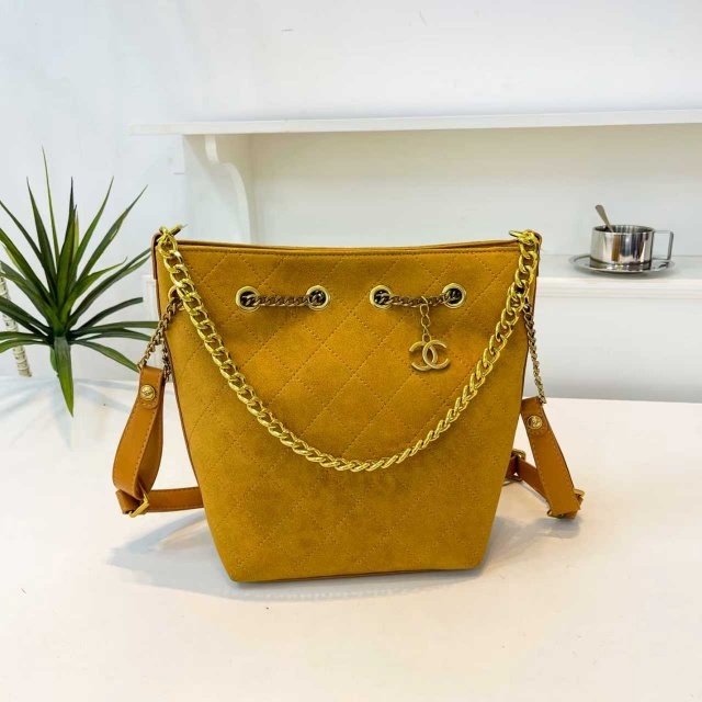 Fashion Suede Women Crossbody Bucket Bags