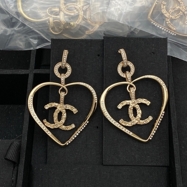 Delicate Heart Shaped Earrings