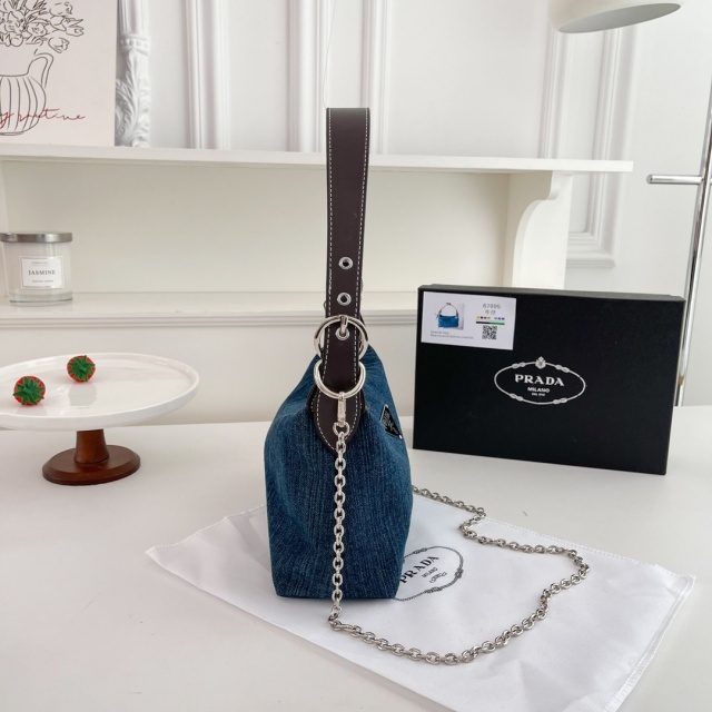 Fashion Logo Denim Chained Luxury Messenger Bags
