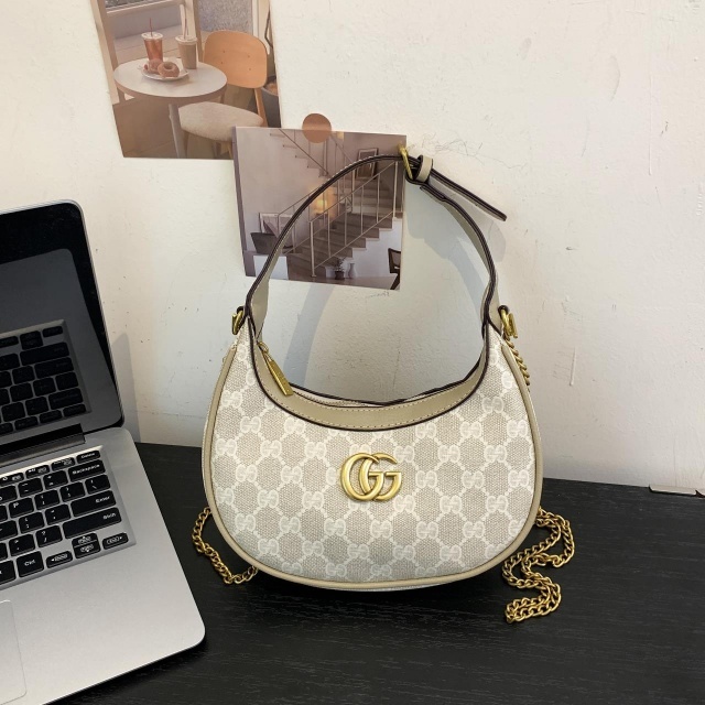 Fashion Metal Logo Printed Crossbody Purses