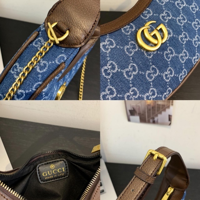 Fashion Metal Logo Printed Crossbody Purses