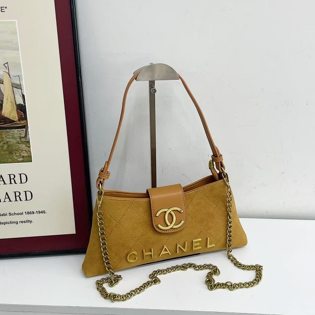 Metal Logo Fashion Suede Women Purses