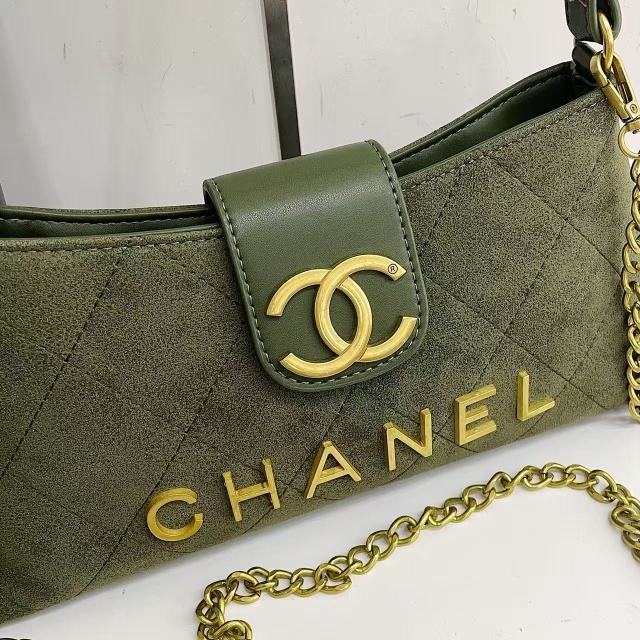 Metal Logo Fashion Suede Women Purses