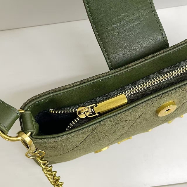 Metal Logo Fashion Suede Women Purses