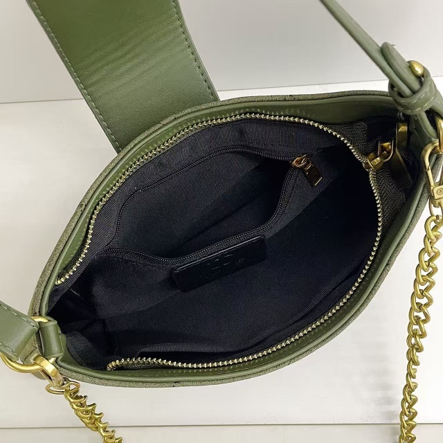 Metal Logo Fashion Suede Women Purses