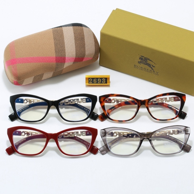 Clear Lens Cat Eyes Frame Glasses