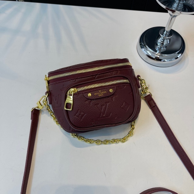 Leather Fashion Embossing Crossbody Mini Bags