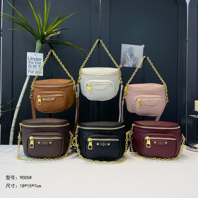 Leather Fashion Embossing Crossbody Mini Bags