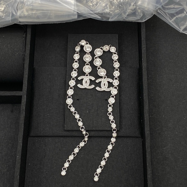 Diamond Tassel Earrings
