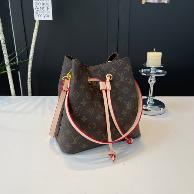 Printed Leather Fashion Women Crossbody Bucket Bags