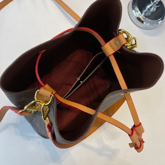 Printed Leather Fashion Women Crossbody Bucket Bags