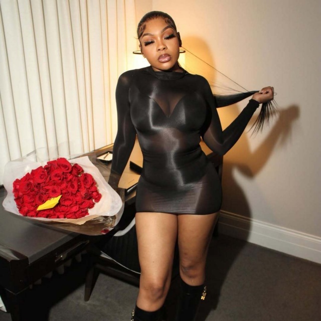 Sheer Mesh Tight Lingerie Dress