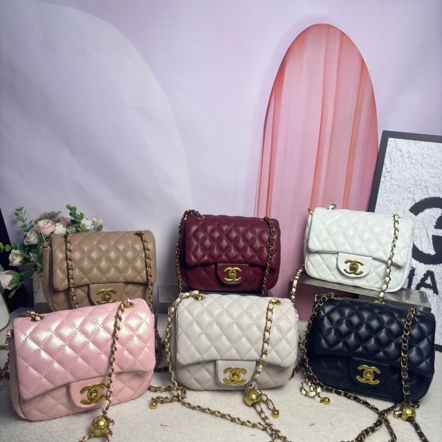Chained Leather Fashion Women Crossbody Mini Bags