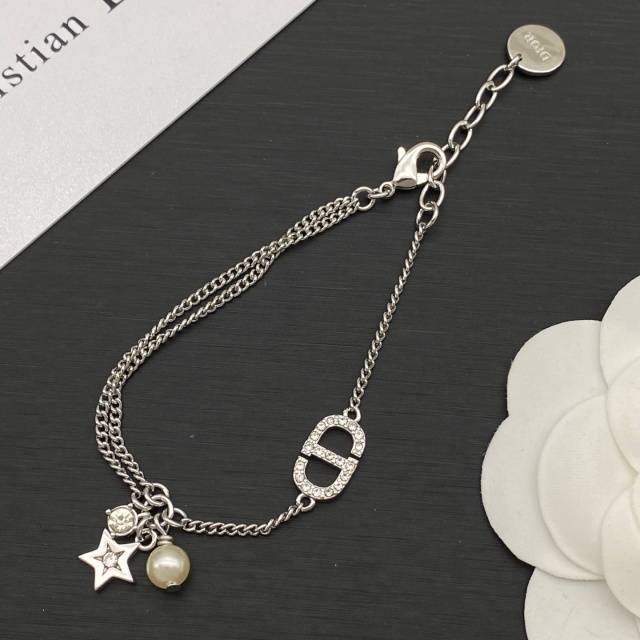 Adjustable Chains Diamond Bracelet