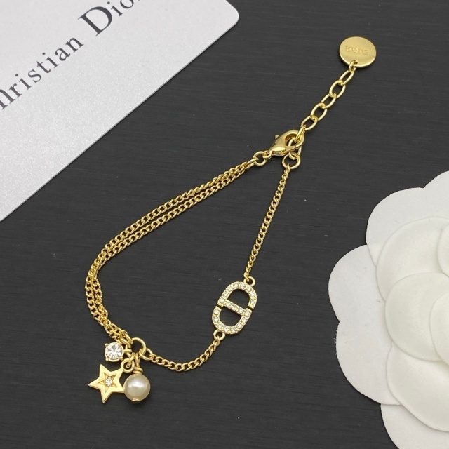 Adjustable Chains Diamond Bracelet