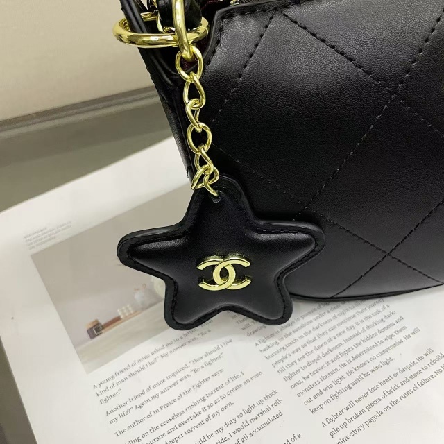 Fashion Leather Metal Logo Women Luxury Purses