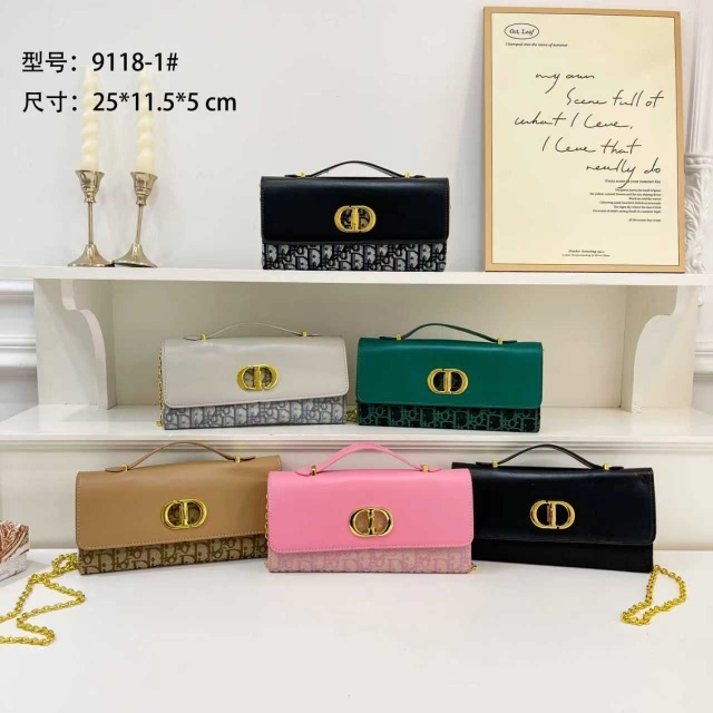 Fashion Logo Women Leather Messenger Bags