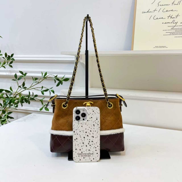 Luxury Fashion Suede Furry Women Shoulder Bags