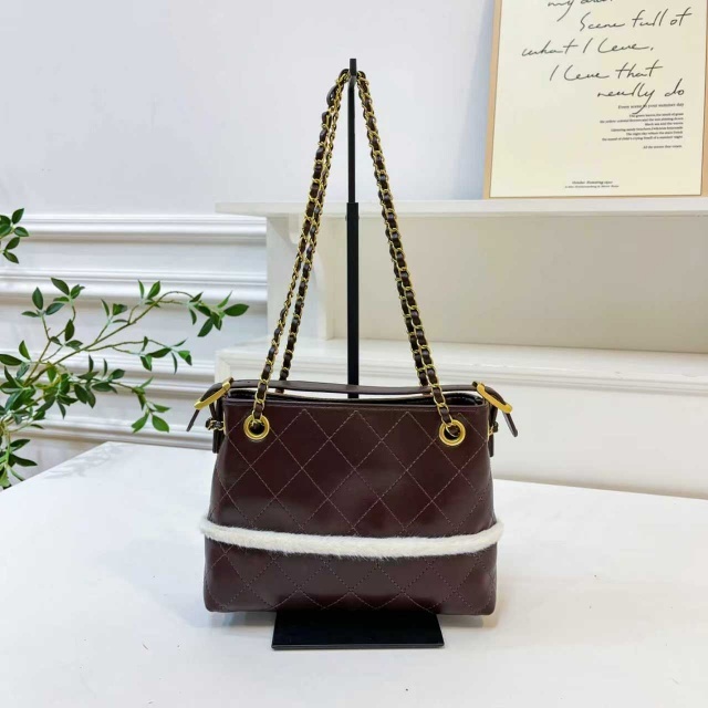 Luxury Fashion Suede Furry Women Shoulder Bags