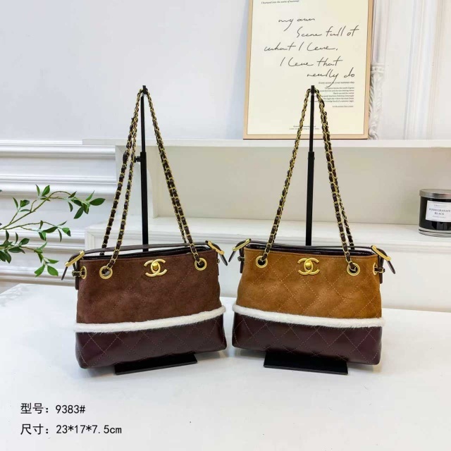 Luxury Fashion Suede Furry Women Shoulder Bags