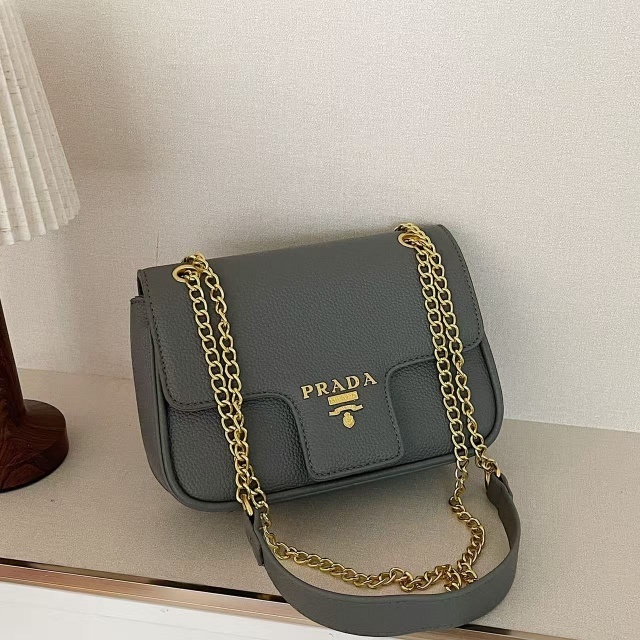 Metal Logo Women Leather Fashion Purses