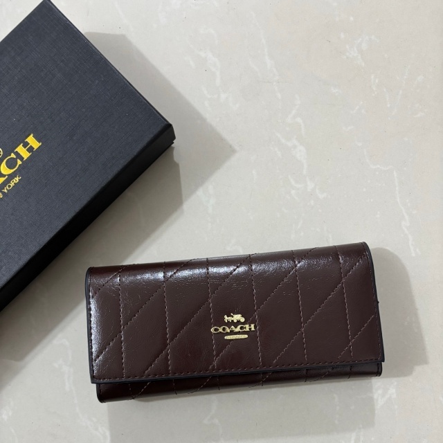Fashion Logo Rectangle Leather Women Purses