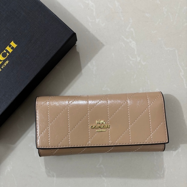 Fashion Logo Rectangle Leather Women Purses