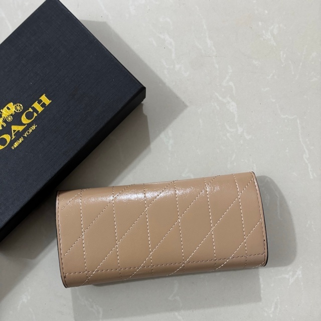 Fashion Logo Rectangle Leather Women Purses