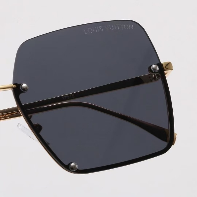 Gradient Colors Square Frame Glasses