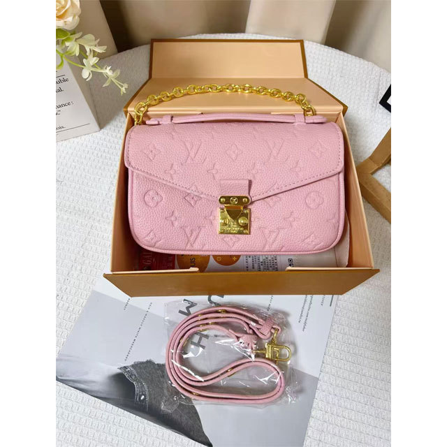 Fashion Embossing Leather Women Messenger Bags