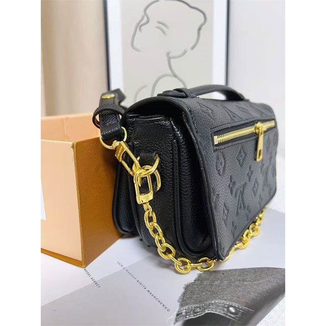 Fashion Embossing Leather Women Messenger Bags