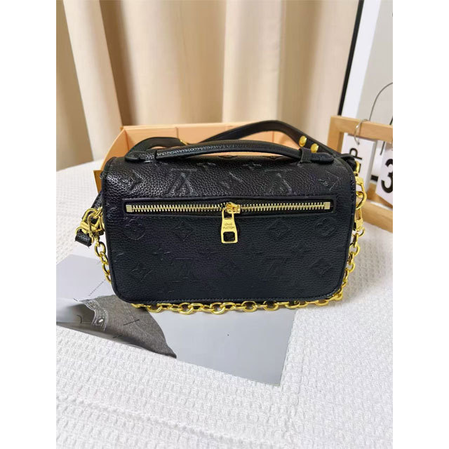 Fashion Embossing Leather Women Messenger Bags